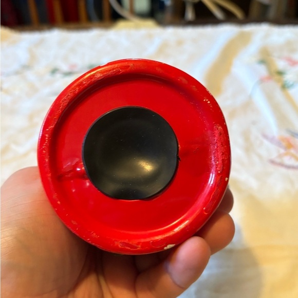 Vintage Red Rotary Phone Piggy Bank - Picture 7 of 9